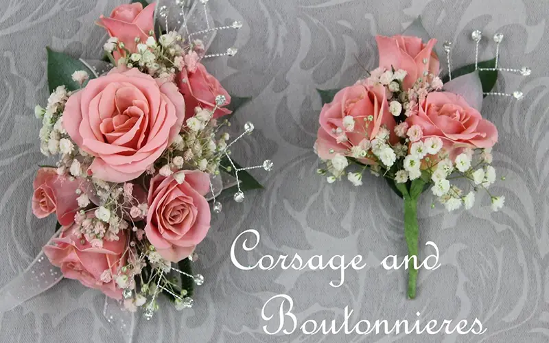 Corsages and Boutonnieres in Muskegon MI - Flowers by Ray and Sharon