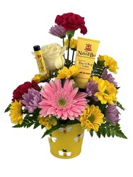 The Busy Bee Bouquet from Flowers by Ray and Sharon in Muskegon, MI