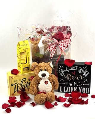 The BIG Valentine Gift Bag from Flowers by Ray and Sharon in Muskegon, MI