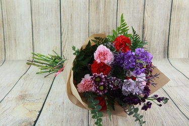 Mixed Valentine Bouquet- large - pick-up only from Flowers by Ray and Sharon in Muskegon, MI